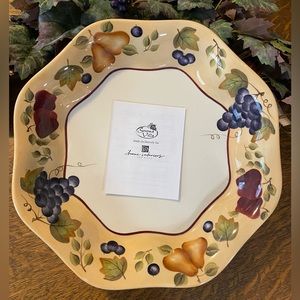 RESERVE for mytreasures257:  Large Sauce Bowl “SONOMA VILLA COLLECTION”.